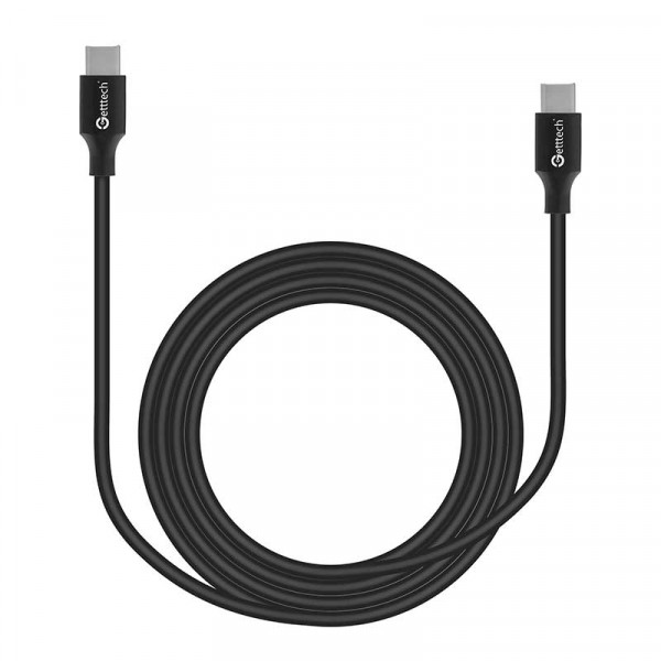 Getttech USB Cable, USB Type C to Type C - SKU: GCU-UCQC-01