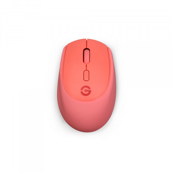 Getttech Raton Inalambrico 2.4Ghz, Gel de Silicon, Rojo - Modelo: GAC-24405R