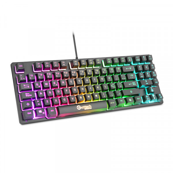 TECLADO SLIM TKC GETTTECH GAMER RGB ALAMBRICO GPK-ESMWR-G2 GPK-ESMWR-G2 - Código: GPK-ESMWR-G2 | Compra en Guadalajara