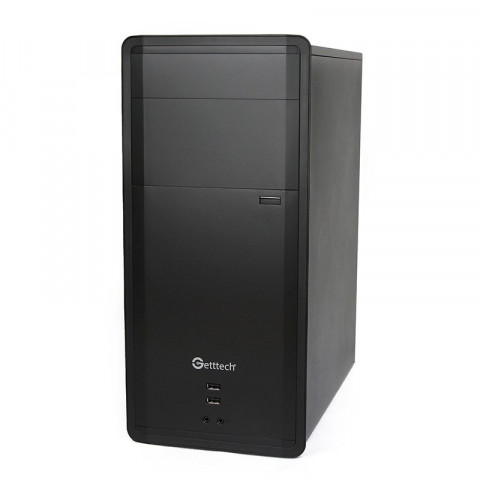 Getttech PC Case Black - SKU: GG-1802