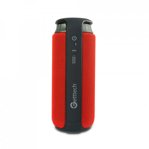 Getttech Water Resistant Speaker Beat, Red - SKU: GBS-31504R