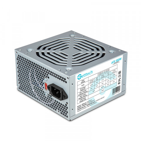 Fuente De Poder Atx 750w Watts, Fuente de poder Unitec ATX 750W