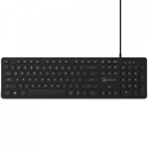 Getttech Backlit Keyboard Ignite, Gray - SKU: GTI-28201G