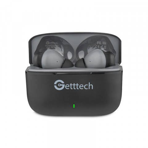 GETTTECH EARBUD ENC_BT5.3_Quad MIC_ SKU: GUE-T8PBL-BG