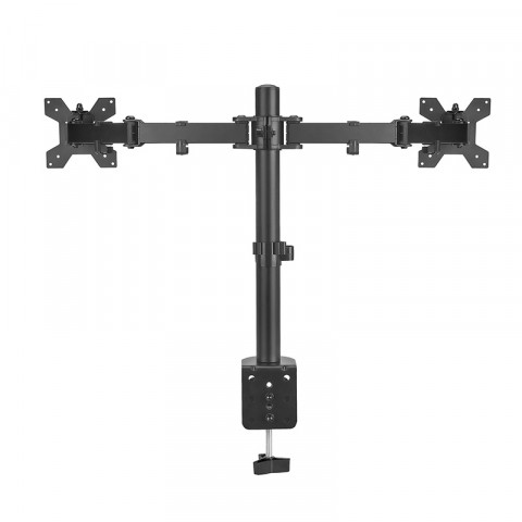 Getttech Dual Monitor Desk mount Full motion 19-32 Inches - SKU: GWM-DT232-01