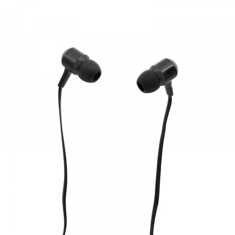 Getttech Hard Earbuds with Mic, Black - SKU: MI-1250N